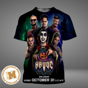 WWE NXT Halloween Havoc Orlando Florida 2026 Event Poster On October 31 2026 All Over Print Shirt