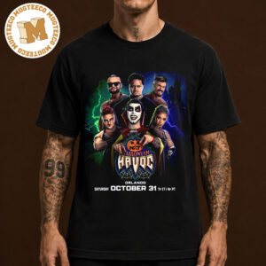 WWE NXT Halloween Havoc Orlando Florida 2026 Event Poster On October 31 2026 Unisex T-Shirt