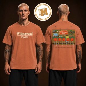 Widespread Panic Milwaukee WI 2026 Event Tee At The Riverside Theater On October 23-25 2026 Two Sided Unisex T-Shirt