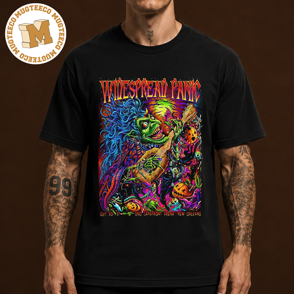 Widespread Panic New Orleans LA 2026 Event Poster At Lakefront Arena On October 30 31 2026 Unisex T-Shirt Widespread Panic New Orleans LA 2026 Event Poster At Lakefront Arena On October 30 31 2026 Unisex T-Shirt