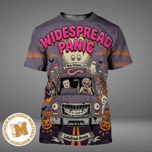 Widespread Panic New Orleans LA 2026 Event Poster At Lakefront Arena On October 30 And 31 2026 All Over Print Shirt