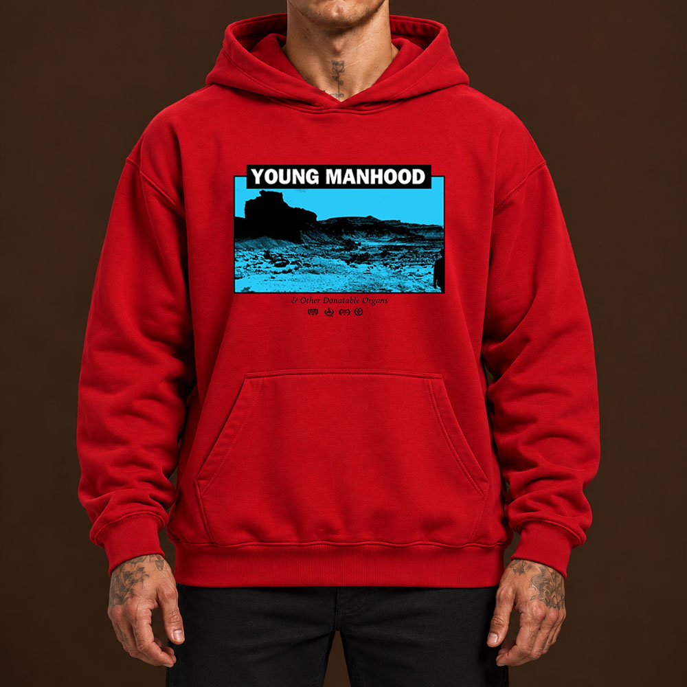 Zach Bryan Merch Tee 2026 Young Manhood Unisex Red Hoodie Shirt Zach Bryan Merch Tee 2026 Young Manhood Unisex Red Hoodie Shirt